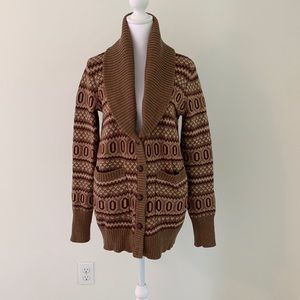 Haute Hippie Western Cowl Neck Sweater